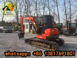 2023 Kubota KX161 mini excavator, rear three-quarter view