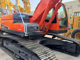 2021 Doosan DX225 crawler excavator, side view