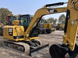 2021 Caterpillar 306E mini excavator, side profile view