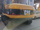 2010 Caterpillar 320C Raupenbagger, Ansicht von hinten dreiviertel