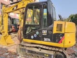 2018 Caterpillar 307D crawler excavator, side view