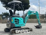 2021 Kobelco SK17SR-3E mini excavator, side view