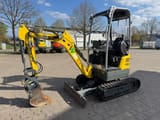 2022 Wacker Neuson EZ17E mini excavator, side view