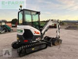 2023 Bobcat E27Z mini excavator, front three-quarter view
