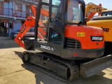 2019 Doosan DH60-7 crawler excavator, front three-quarter view