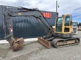 2018 Volvo ECR88D crawler excavator, side view