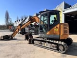 2017 CASE CX75C SR crawler excavator, side view