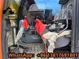 2023 Doosan DX75-9 mini excavator interior view