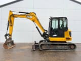 2019 JCB 86C-1 mini excavator, side view