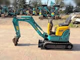 2014 Kubota U-008 mini excavator, side view