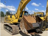 2023 Komatsu PC360LCI-11E0 crawler excavator, front three-quarter view