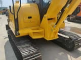2022 Komatsu PC56 crawler excavator, rear three-quarter view