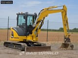 2024 Komatsu PC55MR-5 mini excavator, side view