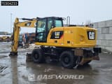 2016 Caterpillar M316F wheel excavator, rear three-quarter view