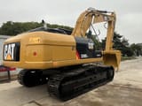 2023 Caterpillar 330D2L crawler excavator, rear three-quarter view