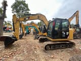 2019 Caterpillar 308E mini excavator, side view