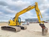 2012 Komatsu PC138US-8 crawler excavator side view