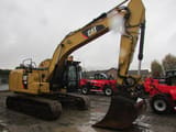 2017 Caterpillar 320F crawler excavator, side view