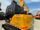 2025 Sany SY75C crawler excavator, rear three-quarter view