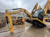 2016 Caterpillar 306E2 crawler excavator, side profile view