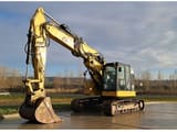 2019 Caterpillar 325F CR crawler excavator, side profile view