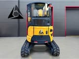Gorila G40S I PRO CAB mini excavator, rear view