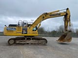 2018 Komatsu HB365LC-3 crawler excavator side view
