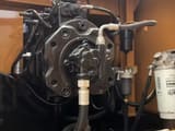 2022 Sany SY365H crawler excavator engine compartment detail