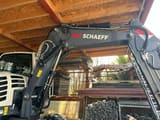 2017 Schaeff TW95 wheel excavator boom and cab view