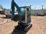 2019 Kubota KX019-4 mini excavator, front three-quarter view