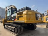 2019 Caterpillar 336D2 crawler excavator rear three-quarter view