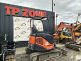 2015 Hitachi ZX29U-3 mini excavator, side view