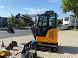 Berger Kraus BK2800ASR mini excavator, side view
