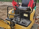 Caterpillar 301.7 mini excavator operator station view