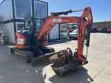 2022 Kubota U50-5 mini excavator, side view