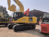 2011 Komatsu PC300-7 crawler excavator, side profile view
