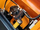 Hyundai 220-9S crawler excavator engine compartment detail