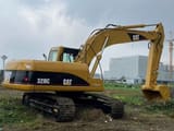 2021 Caterpillar 320C crawler excavator, side profile view