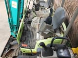 2023 Yanmar VIO 17 mini excavator operator station view