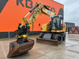 2016 Caterpillar M316F wheel excavator with tiltrotator