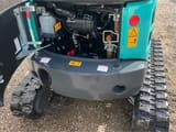2020 Kobelco SK17SR-3E mini excavator rear engine compartment view