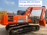 2023 Hitachi ZX200 crawler excavator, side profile view