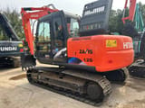 2024 Hitachi Zaxis 120 crawler excavator, rear three-quarter view