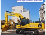 2022 Komatsu PC350 crawler excavator, side view