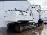 2015 Kobelco SK300NLC-10 crawler excavator, rear three-quarter view