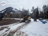 2013 Volvo EC180DL crawler excavator, front-side view