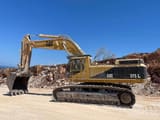 2001 Caterpillar 375 L crawler excavator, side profile view