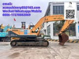 2020 Hyundai 305LC-9T crawler excavator, side view