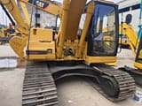 2015 Caterpillar 320BL crawler excavator, rear three-quarter view