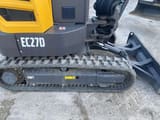 2020 Volvo EC27D mini excavator side view